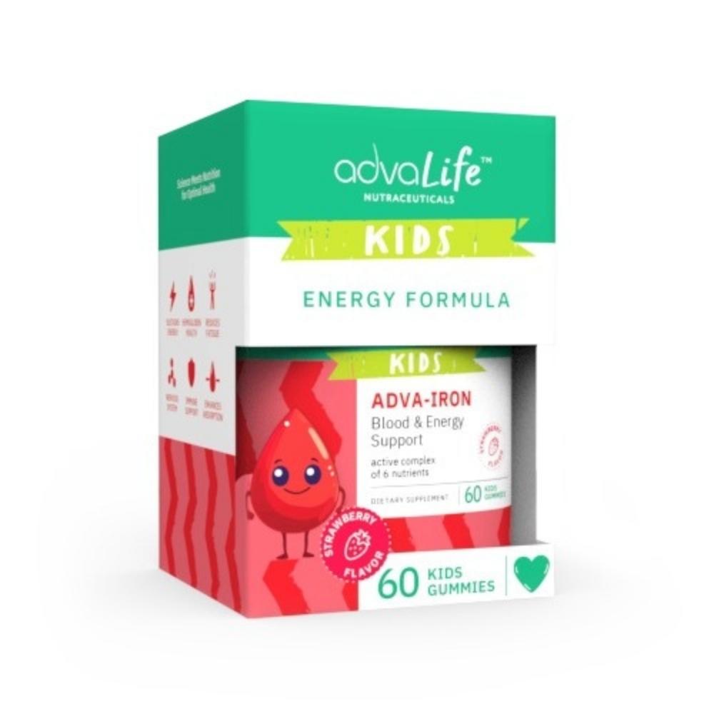 Adva-Iron KIDS (IRON COMPLEX) GUMMIES- Ajak Medical