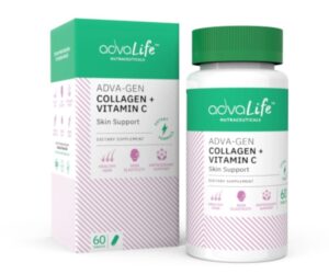 Adva-Gen COLLAGEN + VITAMIN C Capsule -Ajak Medical
