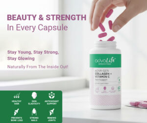 Adva-Gen COLLAGEN + VITAMIN C Capsule - Ajak Medical