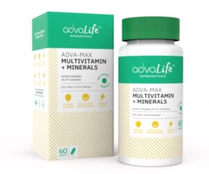 Adva-MAX (MULTIVITAMIN + MINERALS) Tablets- Ajak Medical