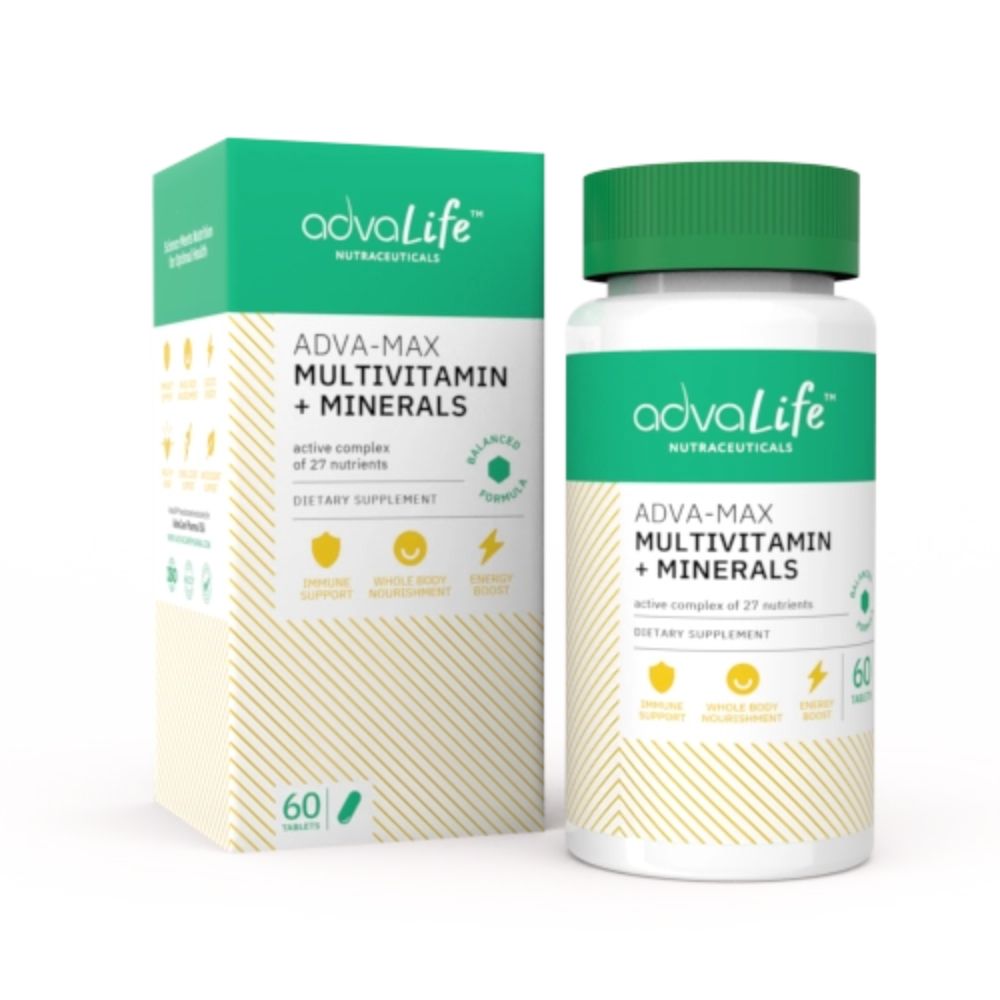 Adva-MAX (MULTIVITAMIN + MINERALS) Tablets- Ajak Medical