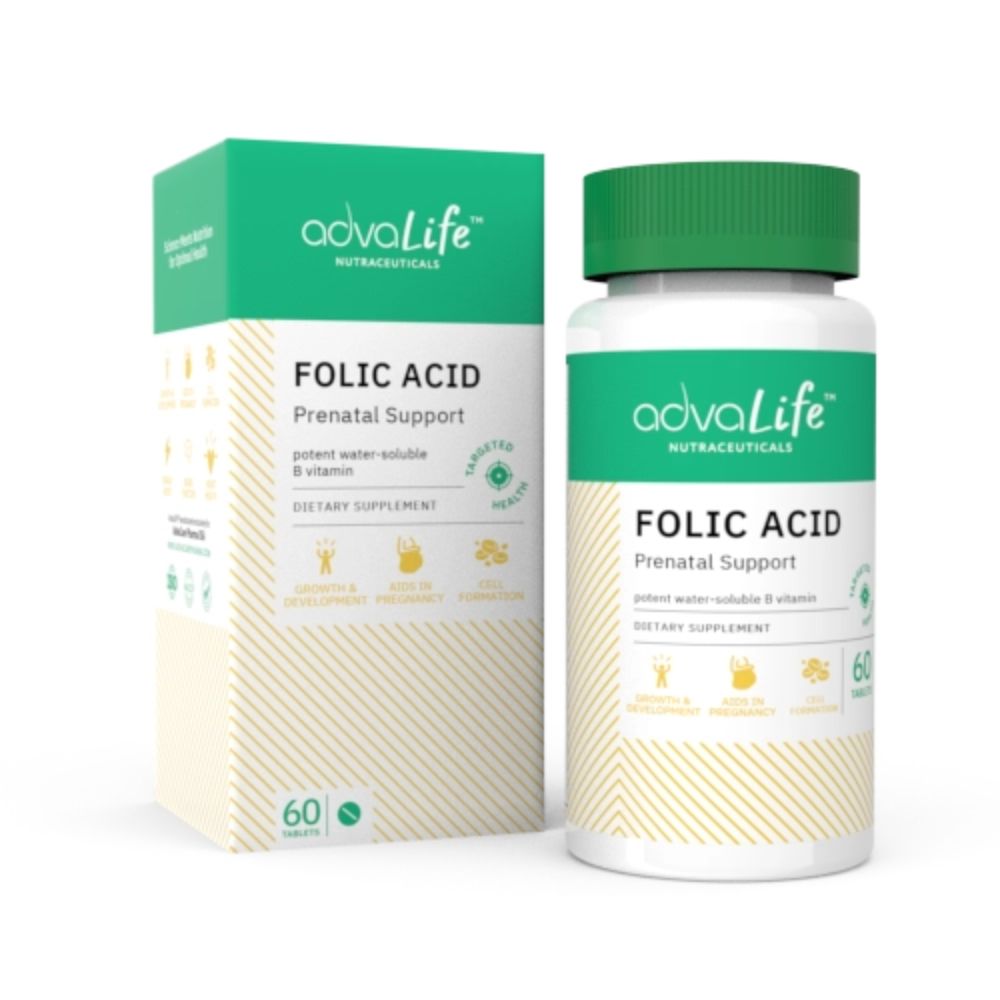 AdvaLife™ Folic Acid Tablets - Ajak Medical