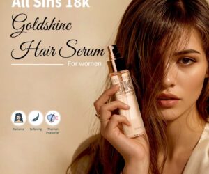 ALL SINS 18K GOLD SHINE SERUM 160 ML