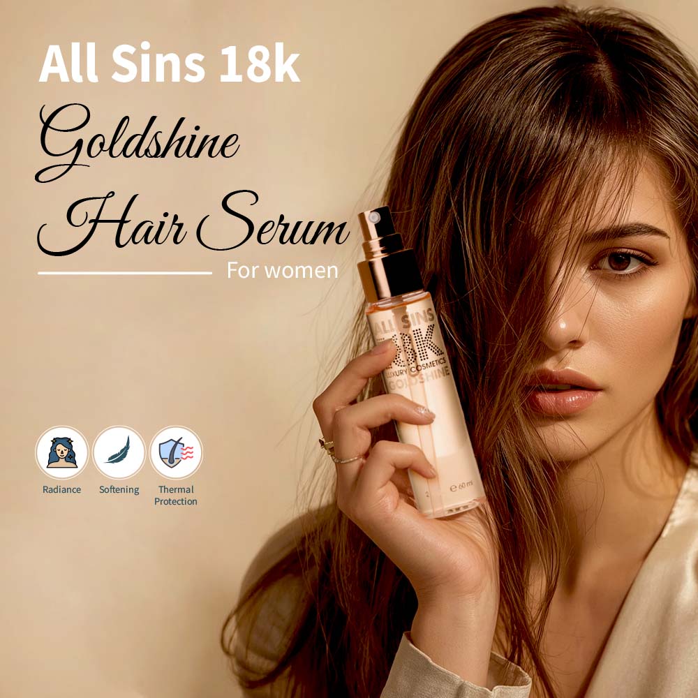 ALL SINS 18K GOLD SHINE SERUM 160 ML