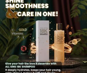 ALL SINS 18K SHAMPOO 200 ML