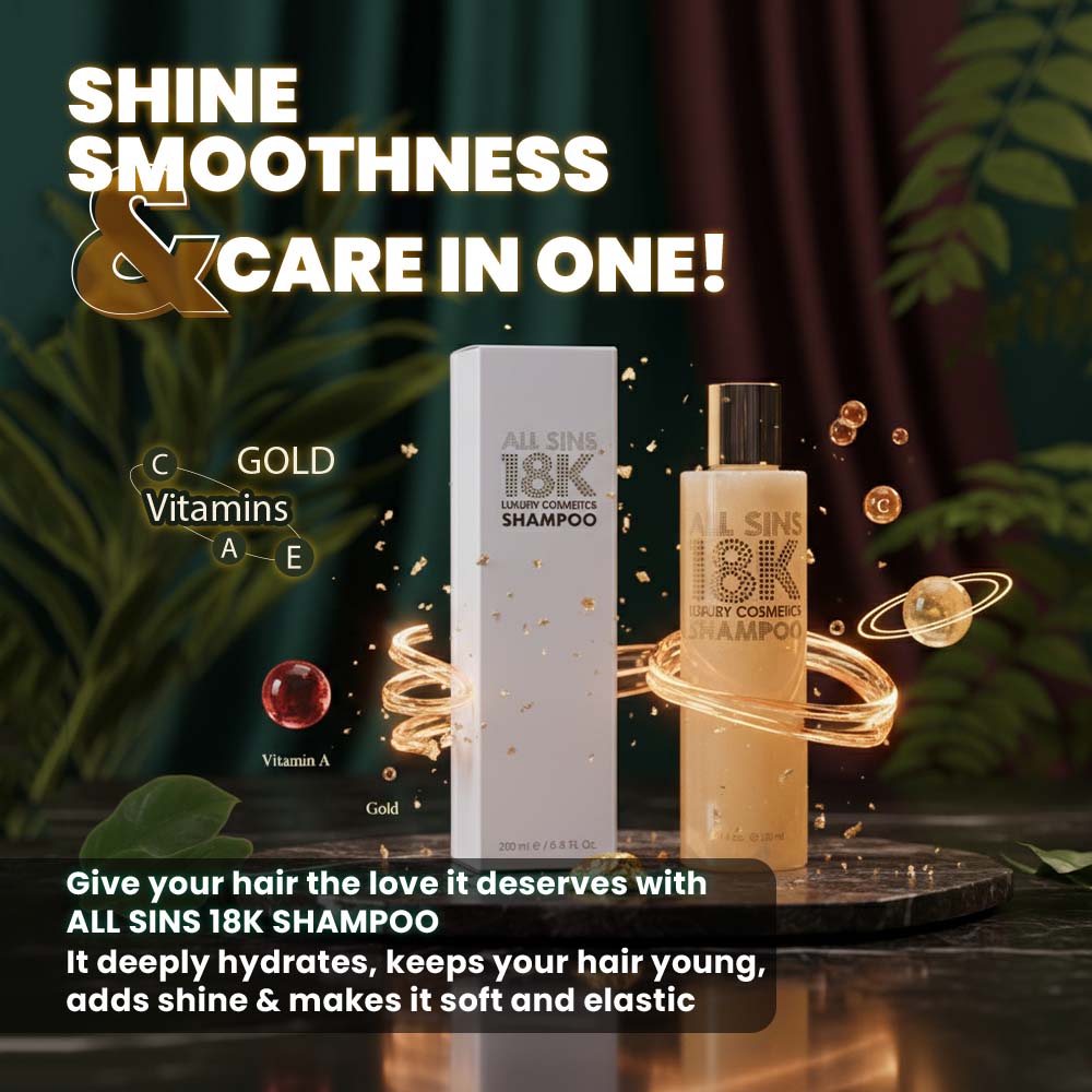 ALL SINS 18K SHAMPOO 200 ML