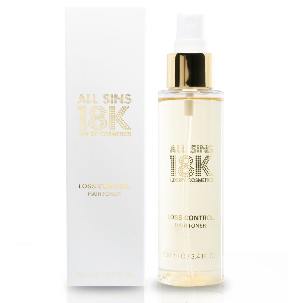 ALL SINS 18K LOSS CONTROL HAIR TONER 100 ML - Ajak Medical