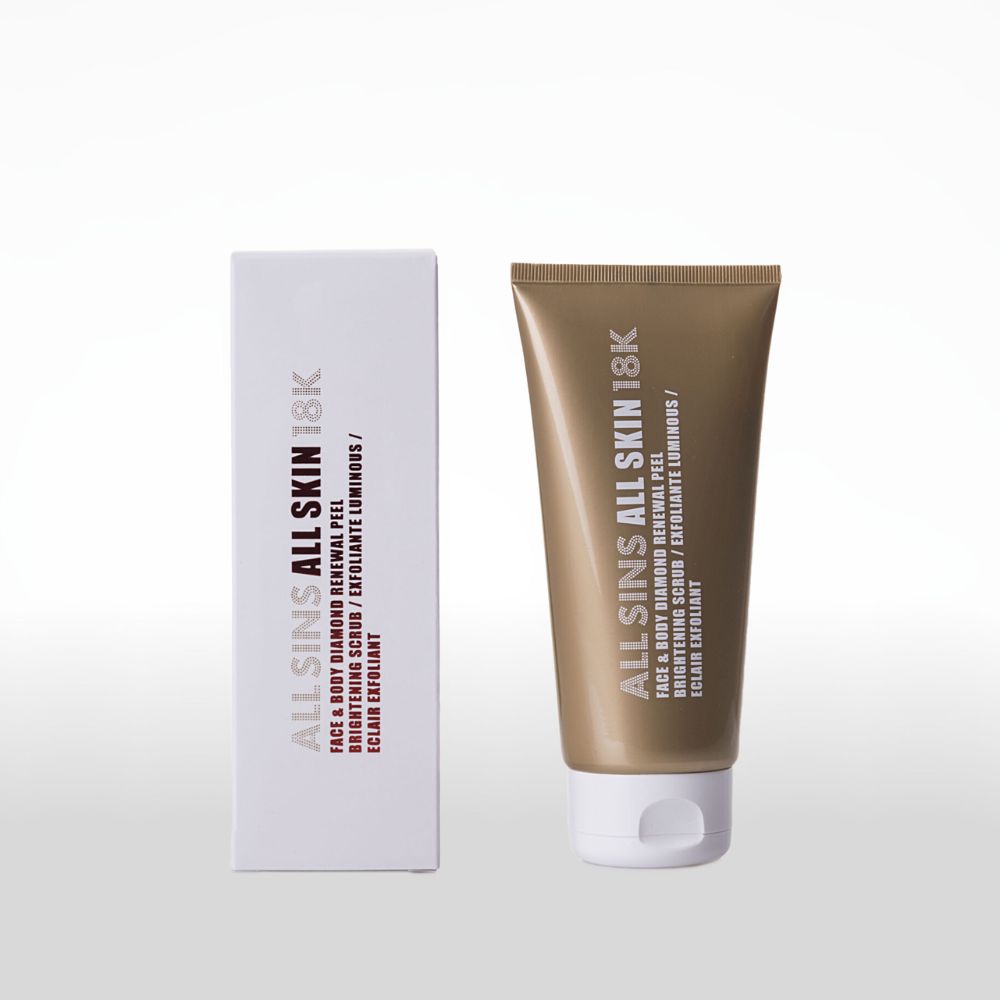 Face & Body Diamond Renewal Peel Brightening Scrub 200 ml - Ajak Medical