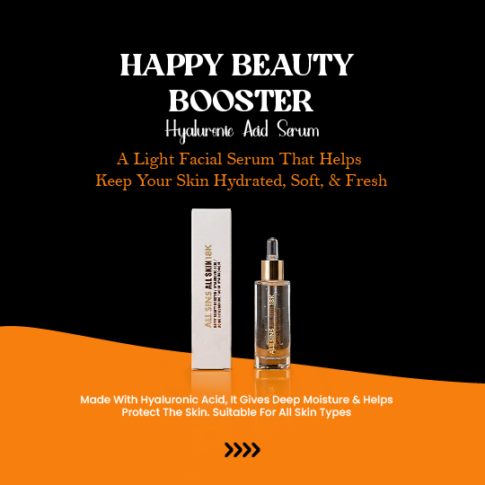 Happy Beauty Booster Hyaluronic Acid Serum - Ajak Medical