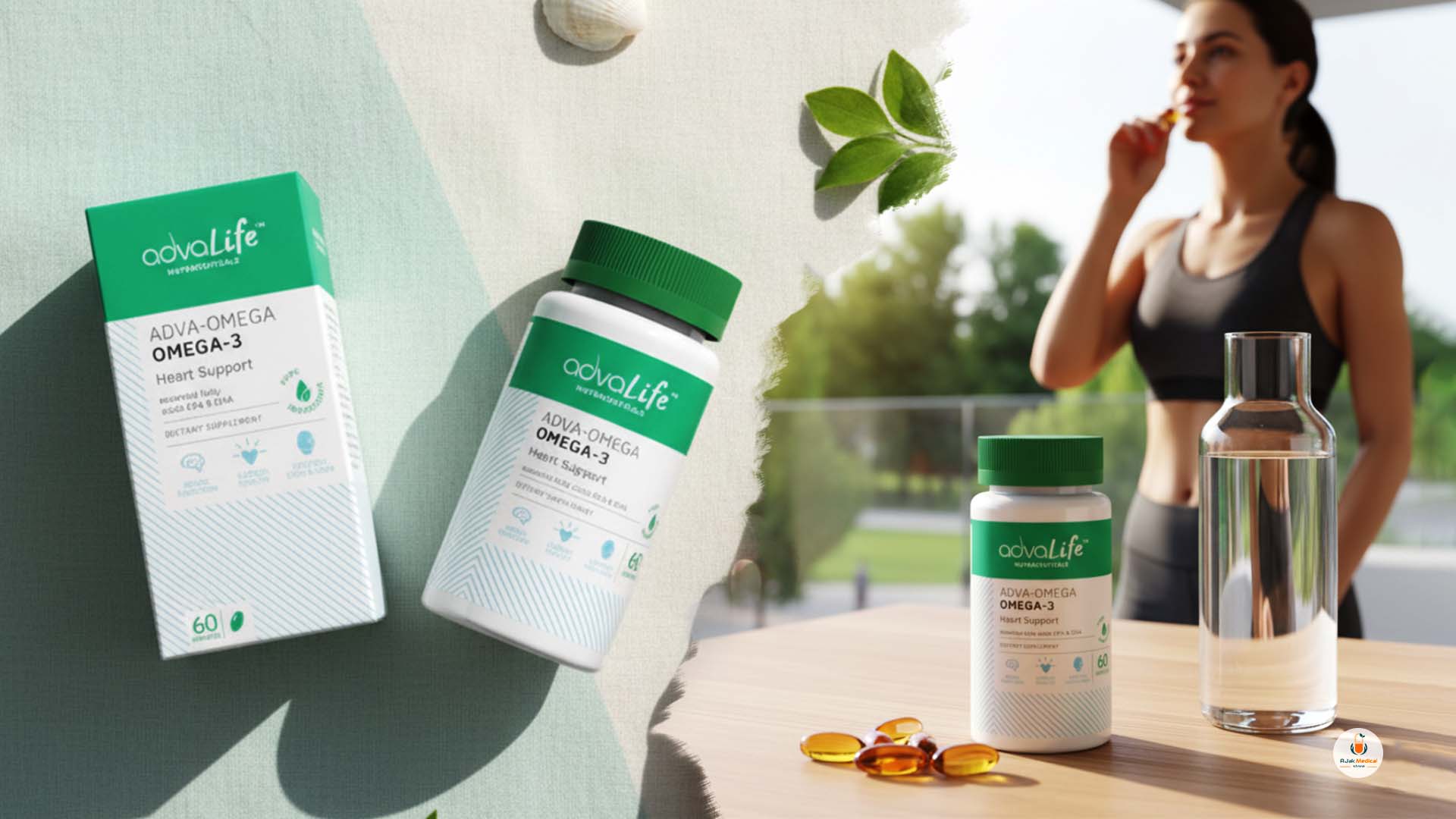 How Adva-Omega (OMEGA-3) Softgel Helps You Stay Healthy | Ajak Medical