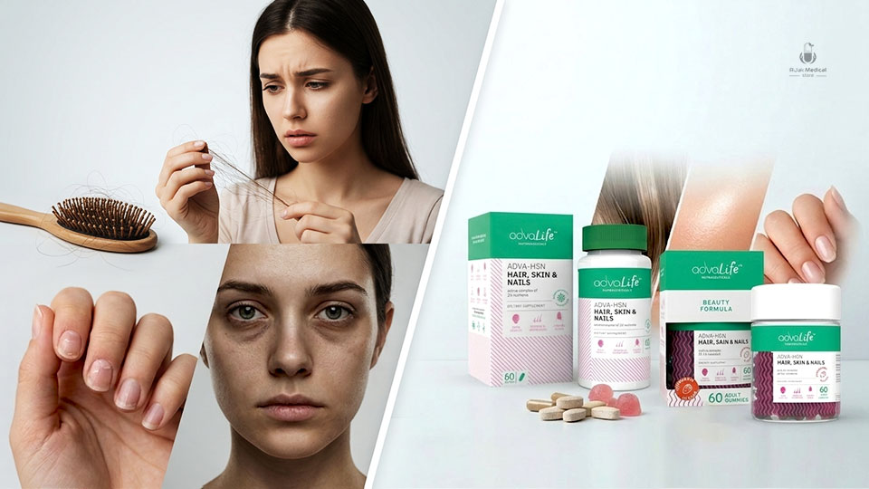 Struggling with Hair Loss, Dull Skin, and Weak Nails: How Supplements Can Help | Ajak Medical